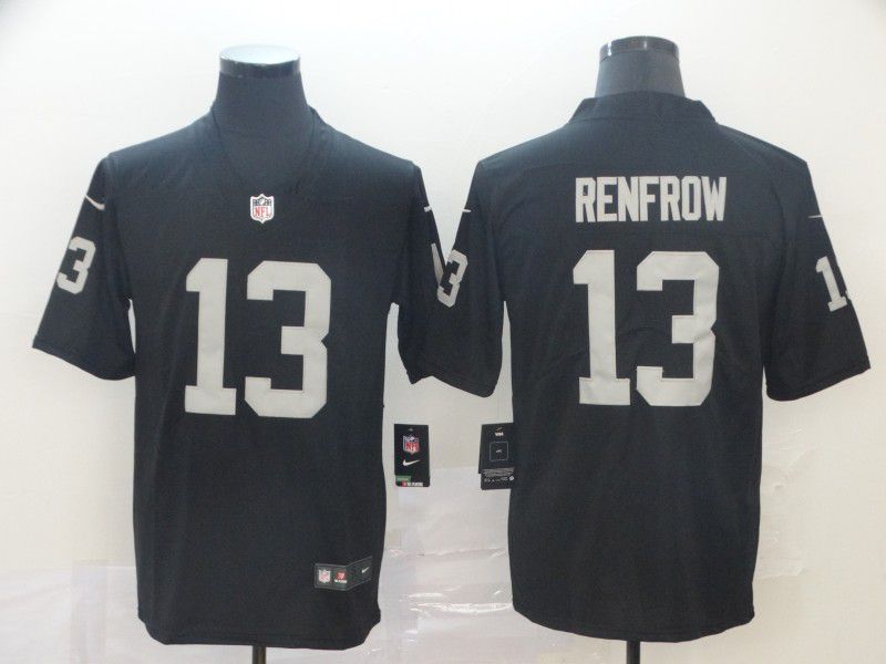 Men Oakland Raiders #13 Renfrow Black Nike Vapor Untouchable Limited NFL Jersey